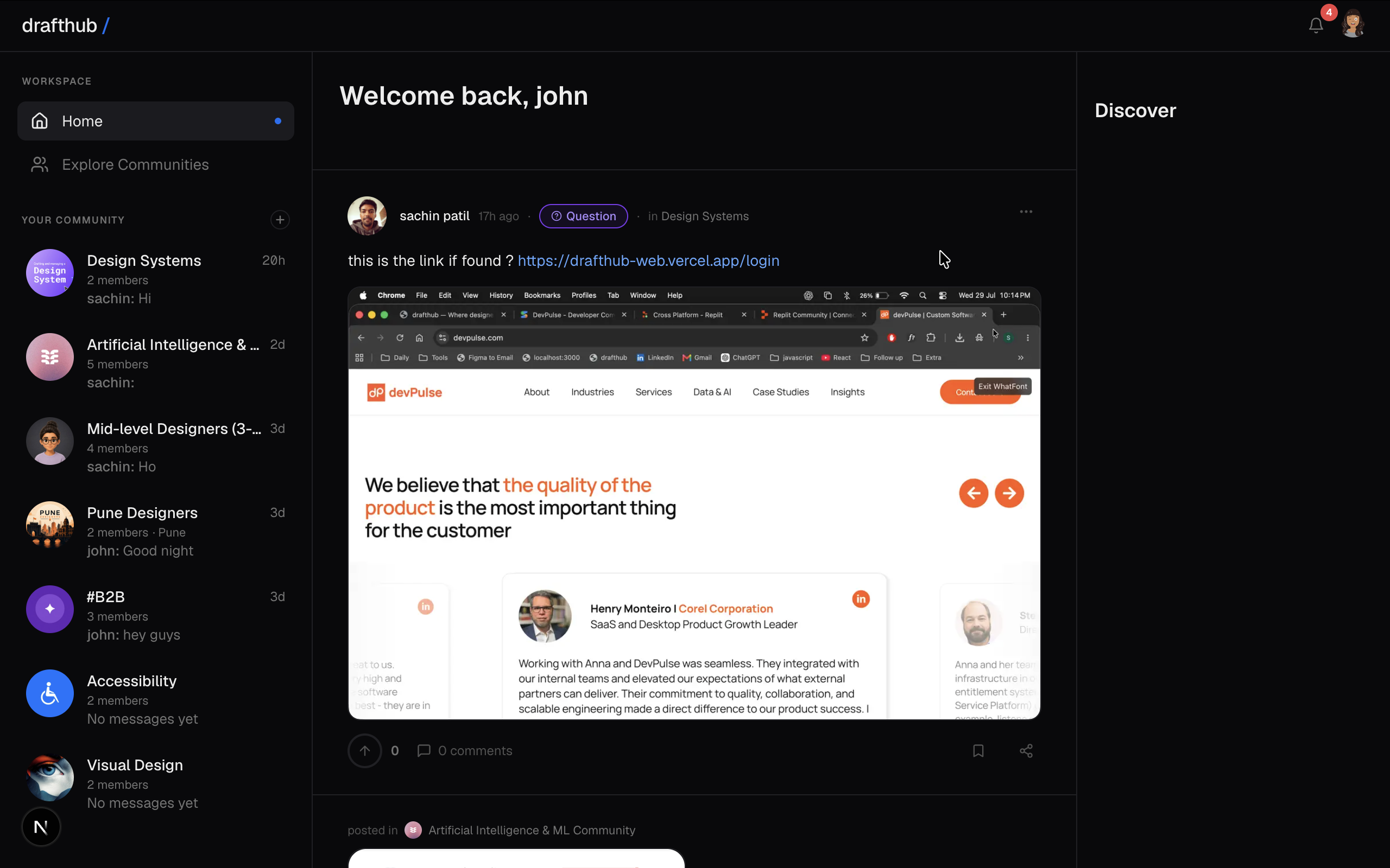 uxcommunity threads and discussions feed